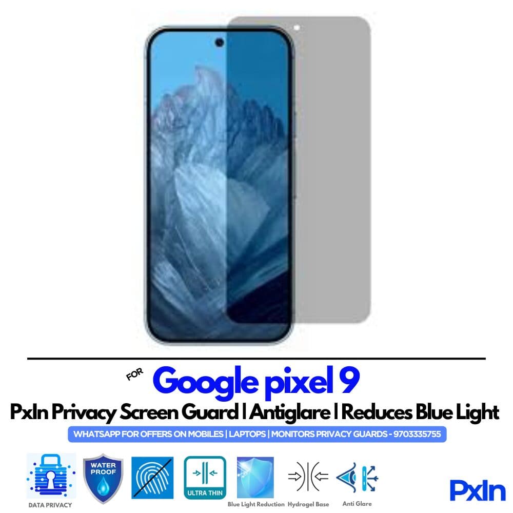Google Pixel 9 Mobile Privacy Screen