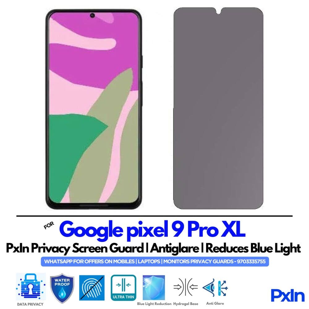 Google Pixel 9 Pro XL Mobile Privacy Screen