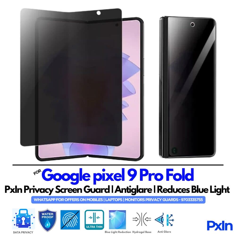 Google Pixel 9 Pro Fold Mobile Privacy Screen