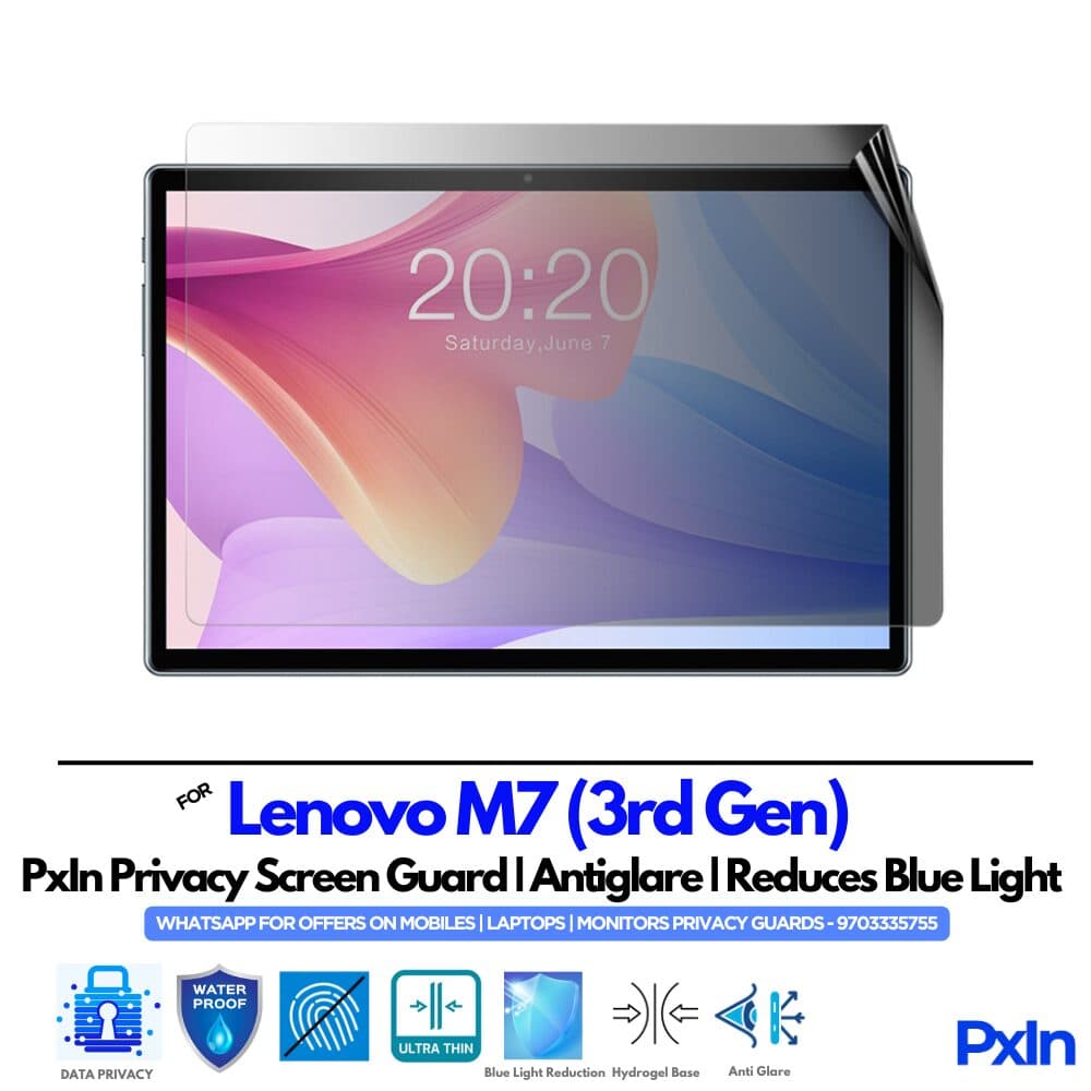 Lenovo M7 (3rd Gen) Tab Privacy Screen