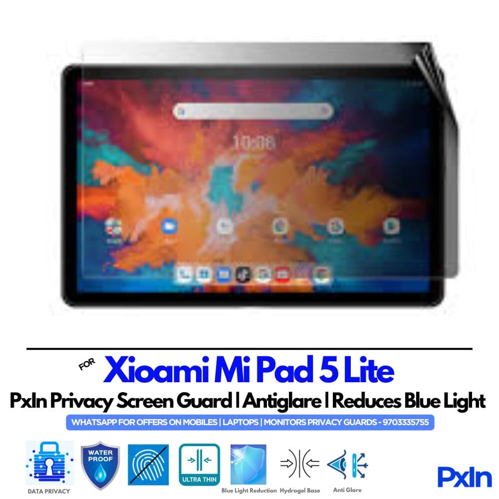 Xioami Mi Pad 5 Lite Privacy Screen Guard