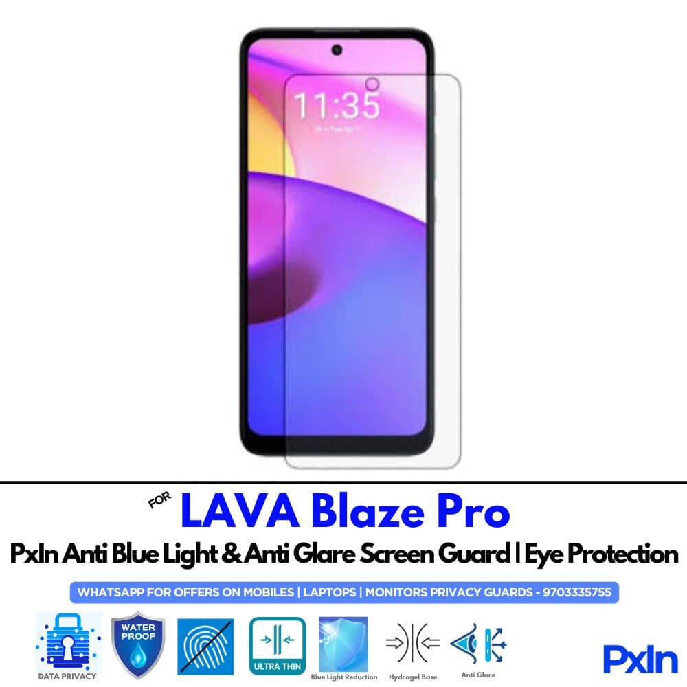 LAVA Blaze Pro Mobile Anti Bluelight Screen Guard