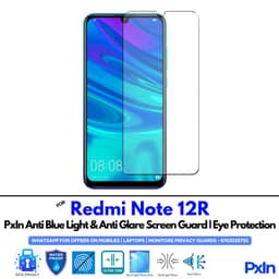 Redmi Note 12R Mobile Anti Bluelight Screen Guard
