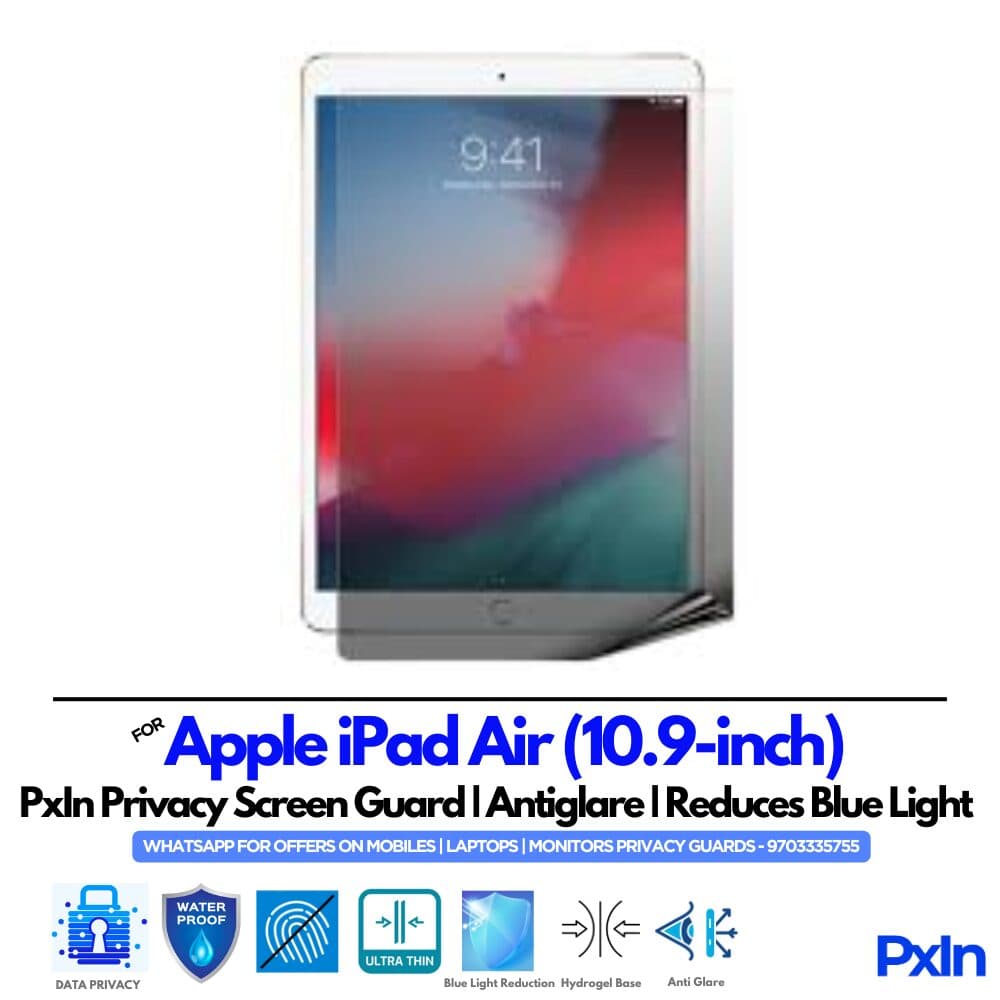Apple iPad Air (10.9-inch) privacy screen guard