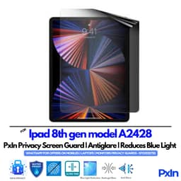 Ipad 8th gen model A2428 Privacy Screen Guard