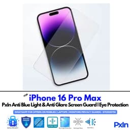 IPhone 16 Pro Max Mobile Anti Bluelight Screen Guard
