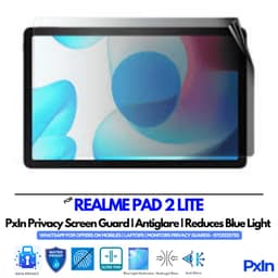 REALME PAD 2 LITE privacy screen