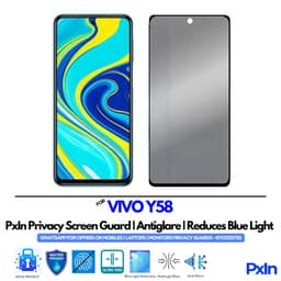 VIVO Y58 Mobile Privacy Screen Guard