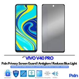VIVO V40 PRO Mobile Privacy Screen Guard