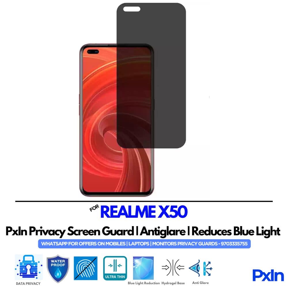 REALME X50 Mobile Privacy Screen Guard