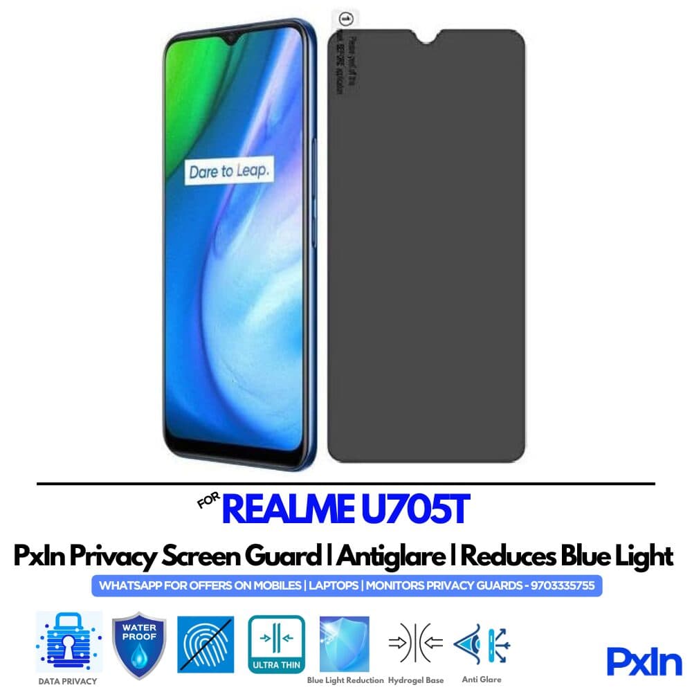 REALME U705T Mobile Privacy Screen Guard