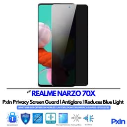 REALME NARZO 70X Mobile Privacy Screen Guard