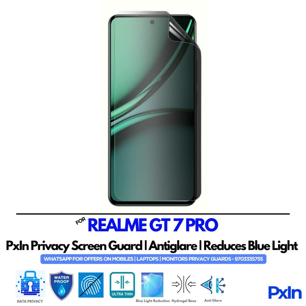 REALME GT 7 PRO Mobile Privacy Screen Guard
