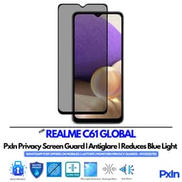 REALME C61 GLOBAL Mobile Privacy Screen Guard