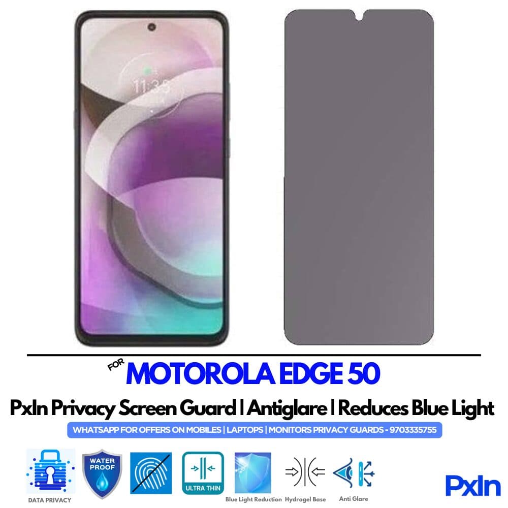 MOTOROLA EDGE 50 Mobile Privacy Screen Guard