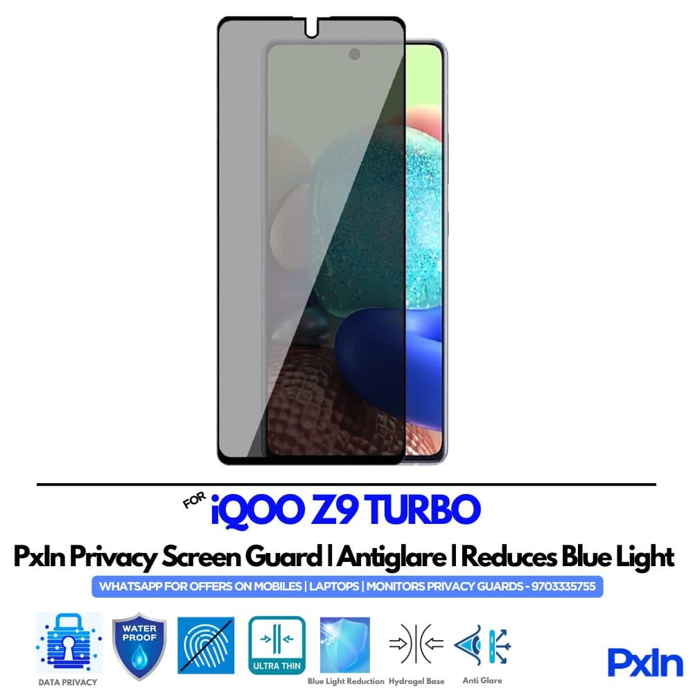 iQOO Z9 TURBO Mobile Privacy Screen Guard