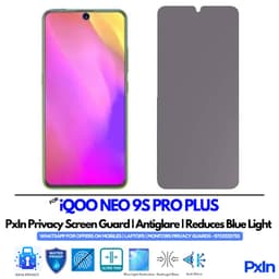 iQOO NEO 9S PRO PLUS Mobile Privacy Screen Guard
