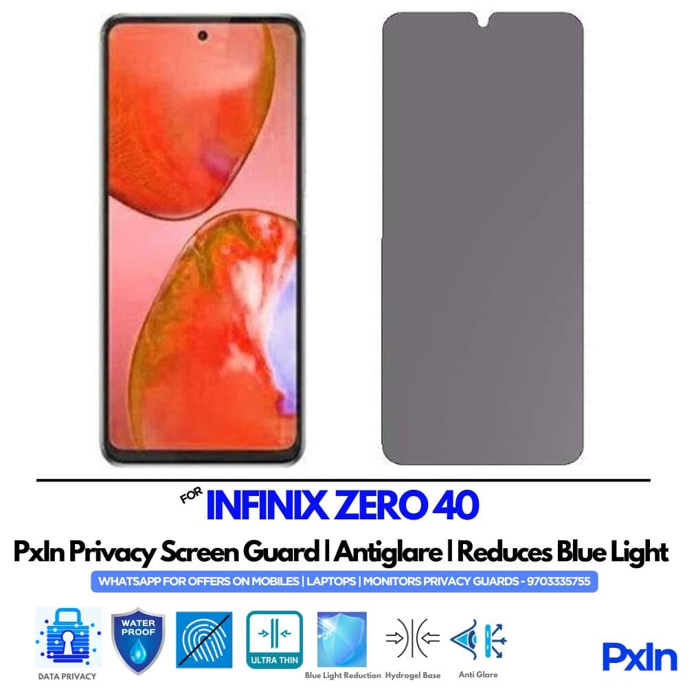 INFINIX ZERO 40 Mobile Privacy Screen Guard