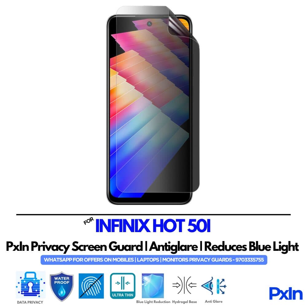 INFINIX HOT 50I Mobile Privacy Screen Guard