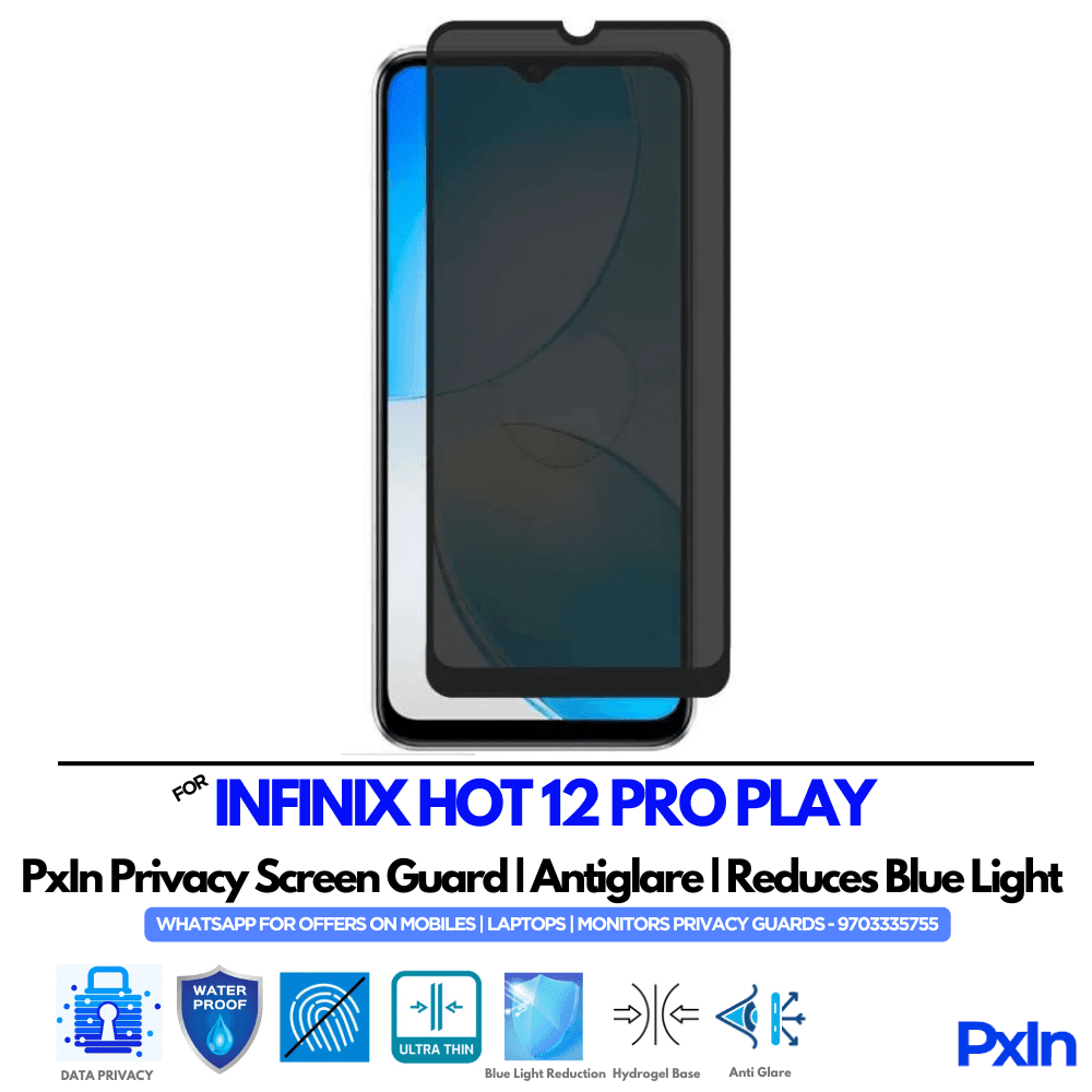 INFINIX HOT 12 PRO PLAY Mobile Privacy Screen Guard