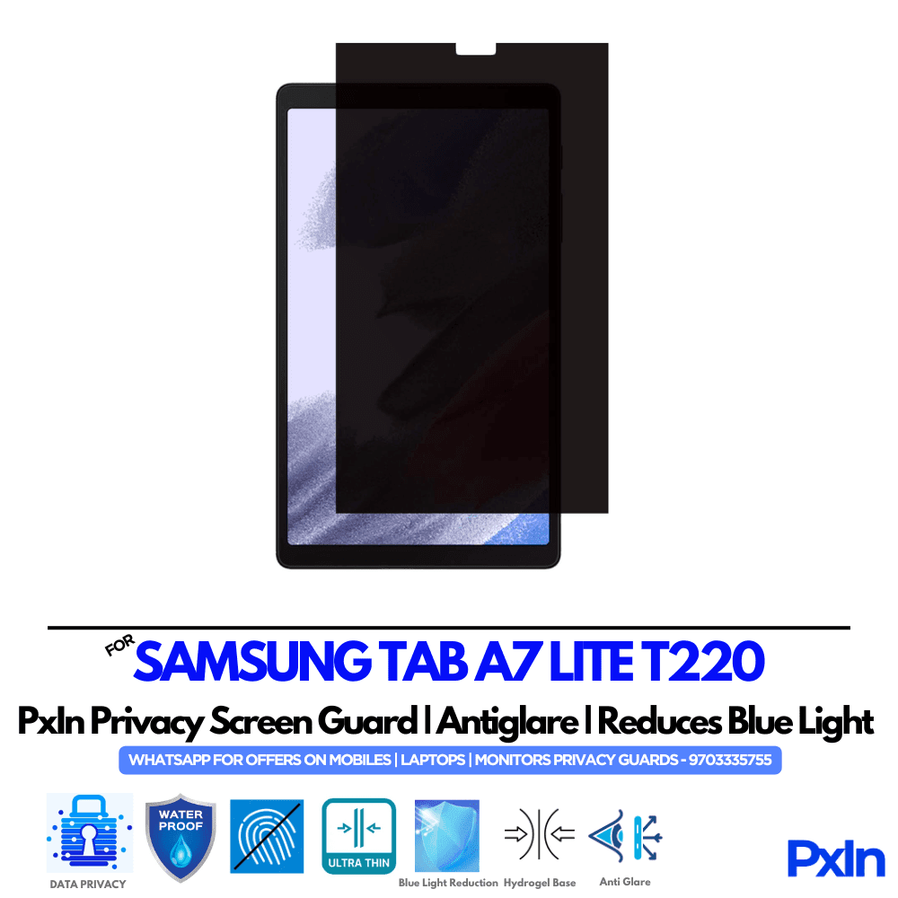SAMSUNG TAB A7 LITE T220 privacy screen