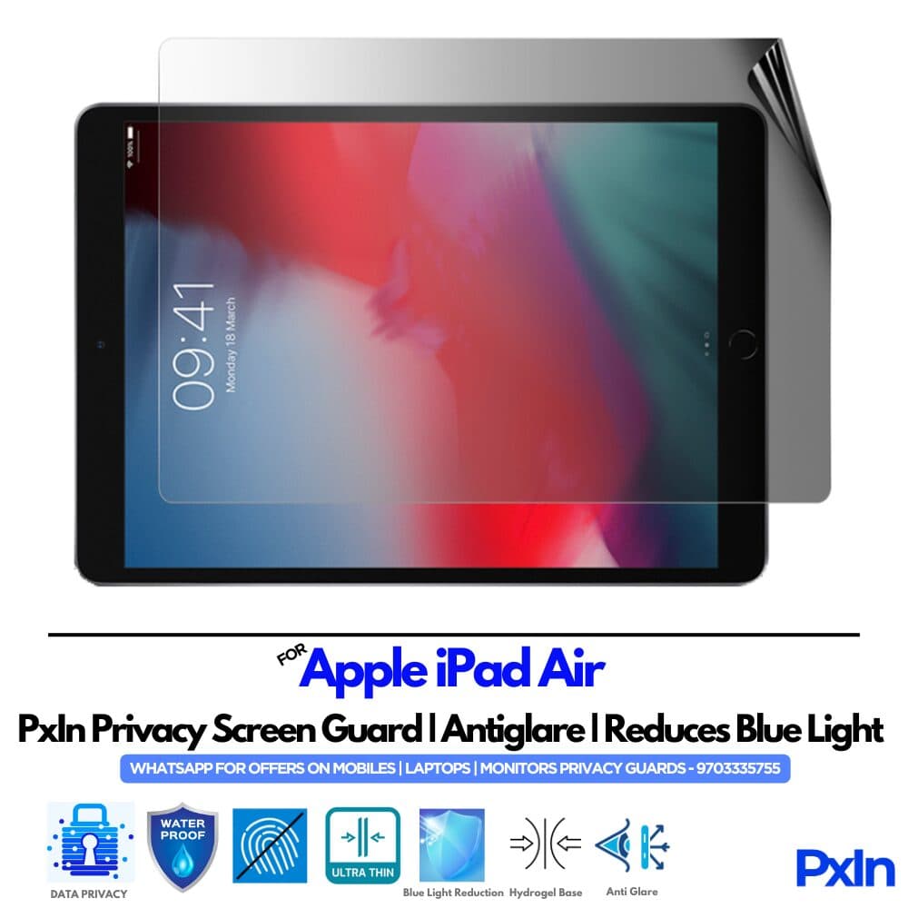 Apple iPad Air privacy screen protector