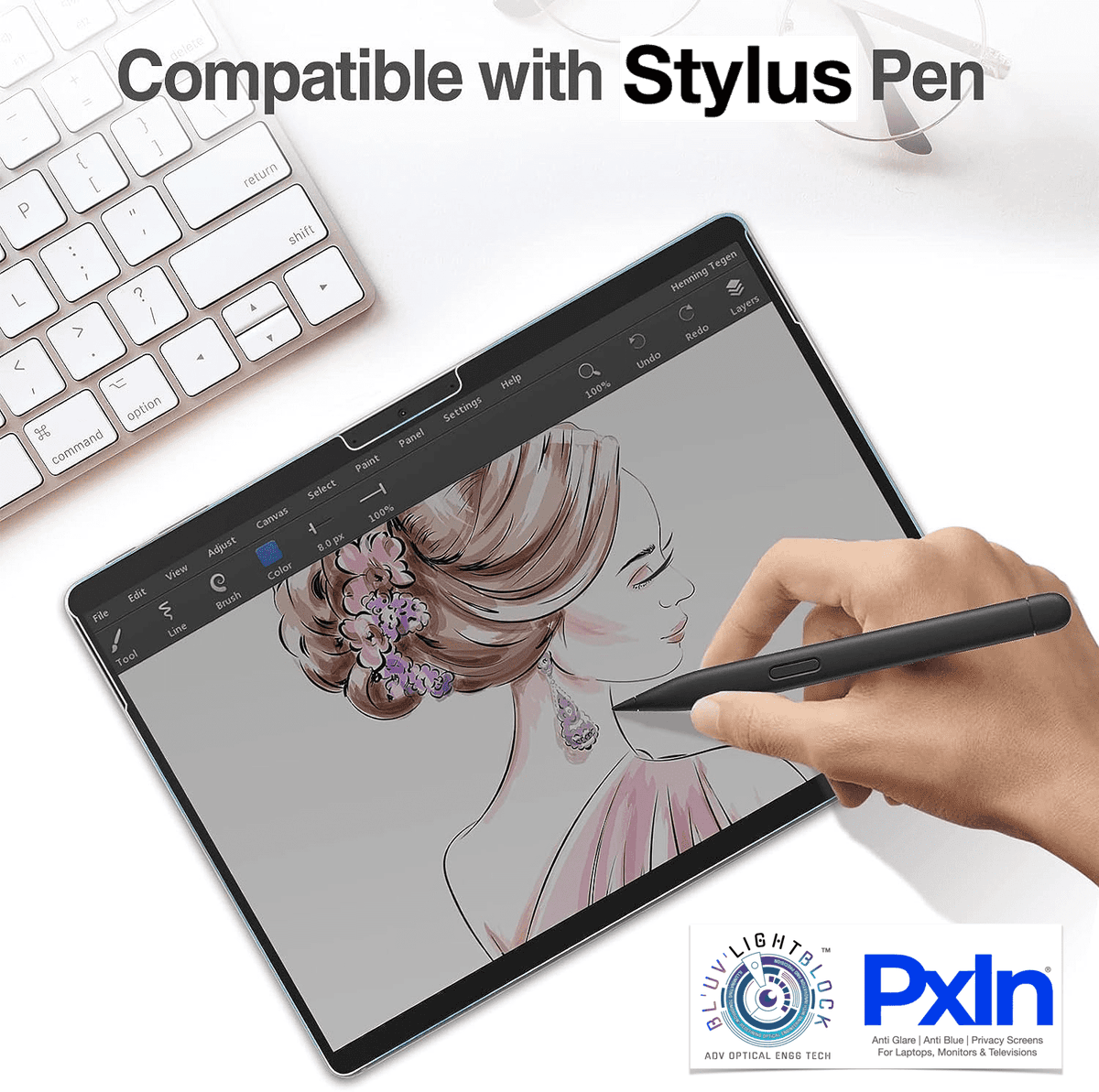 PXIN Laptop Side Image