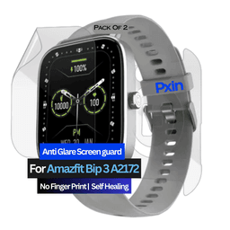 Anti-Glare Screen Guard for Amazfit Bip 3 A2172 Smartwatch