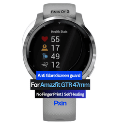 Anti-Glare Screen Guard for Amazfit GTR 47mm Smartwatch