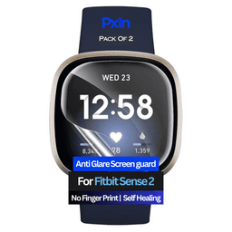 Anti-Glare Screen Guard for Fitbit Sense 2 Smartwatch