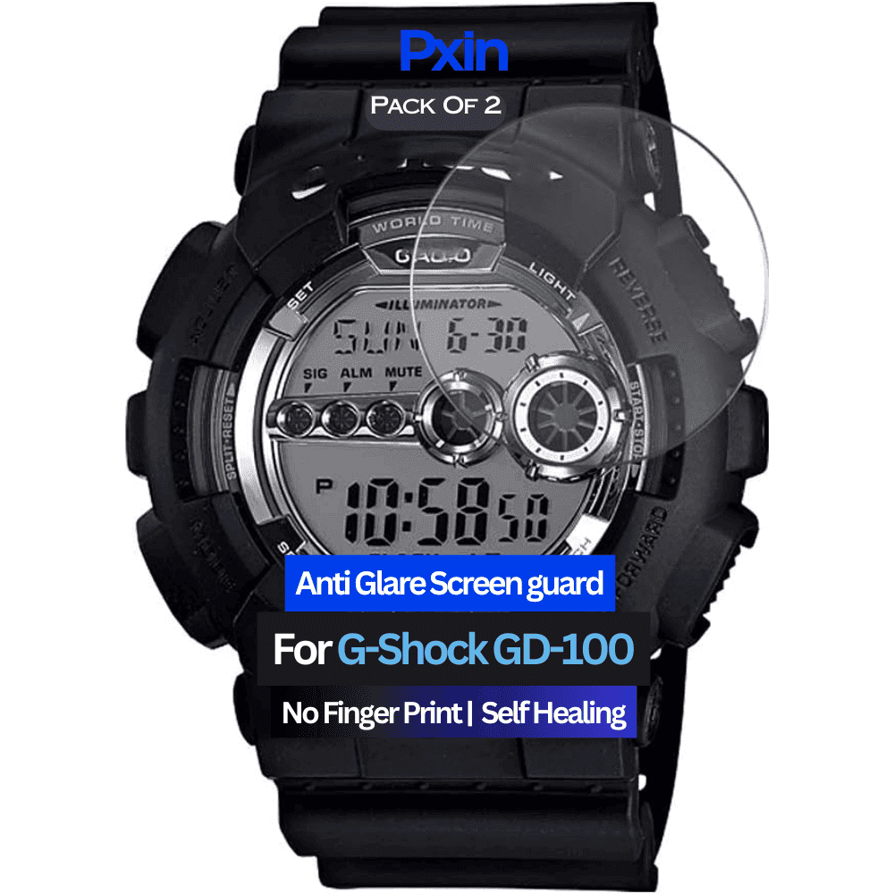 Anti-Glare Screen Guard for G-Shock GD-100 Smartwatch