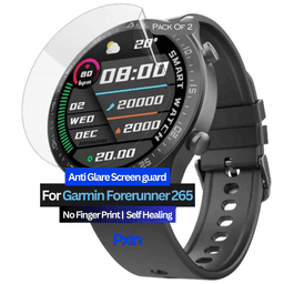 Garmin Forerunner 265 anti glare screen guard