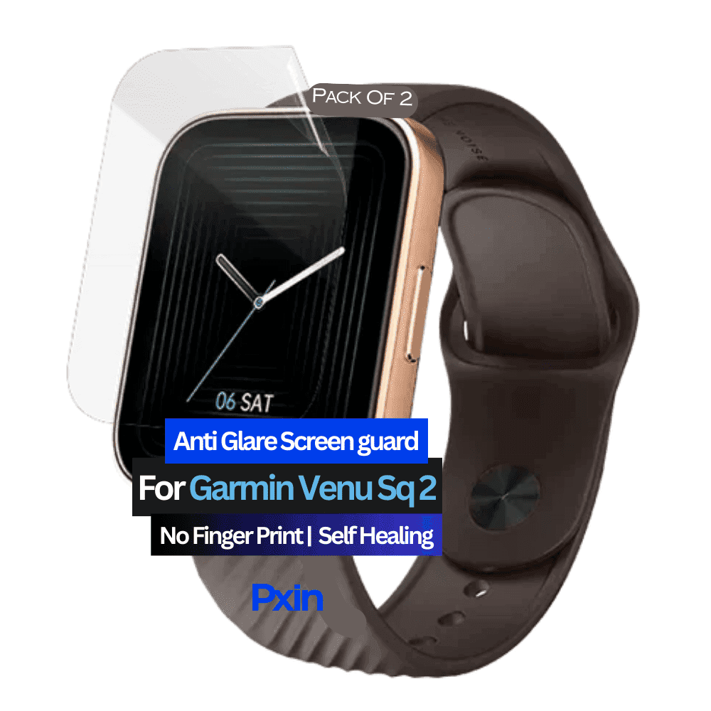 Garmin Venu Sq 2 watch anti glare screen guard