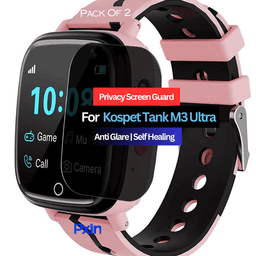 Kospet Tank M3 Ultra Smartwatch Privacy Screen Guard for | Privacy Filter | Anti-Glare, Fingerprint Resistant (Pack of 2)