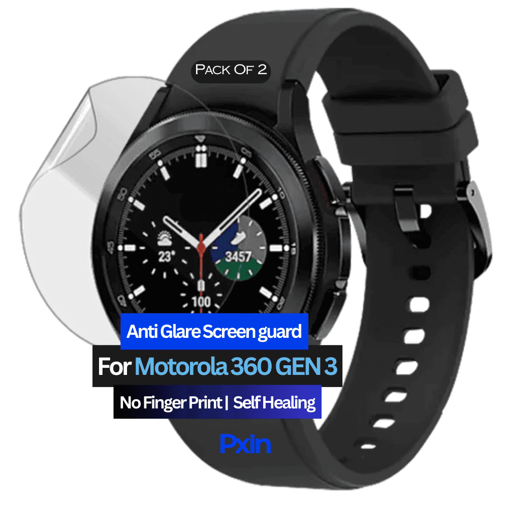 Anti-Glare Screen Guard for Motorola 360 GEN 3 Smartwatch