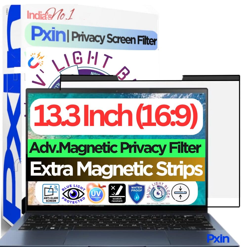 13.3 Inch (16:9) Magnetic Privacy Screen Filter