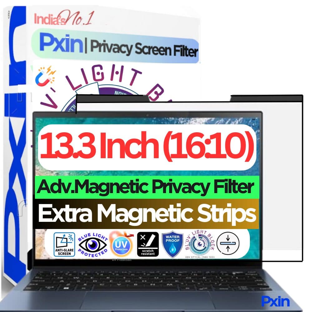 13.3 Inch (16:10) Magnetic Privacy Screen Filter