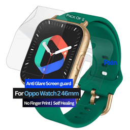 Anti-Glare Screen Guard for Oppo Watch 2 46mm Smartwatch