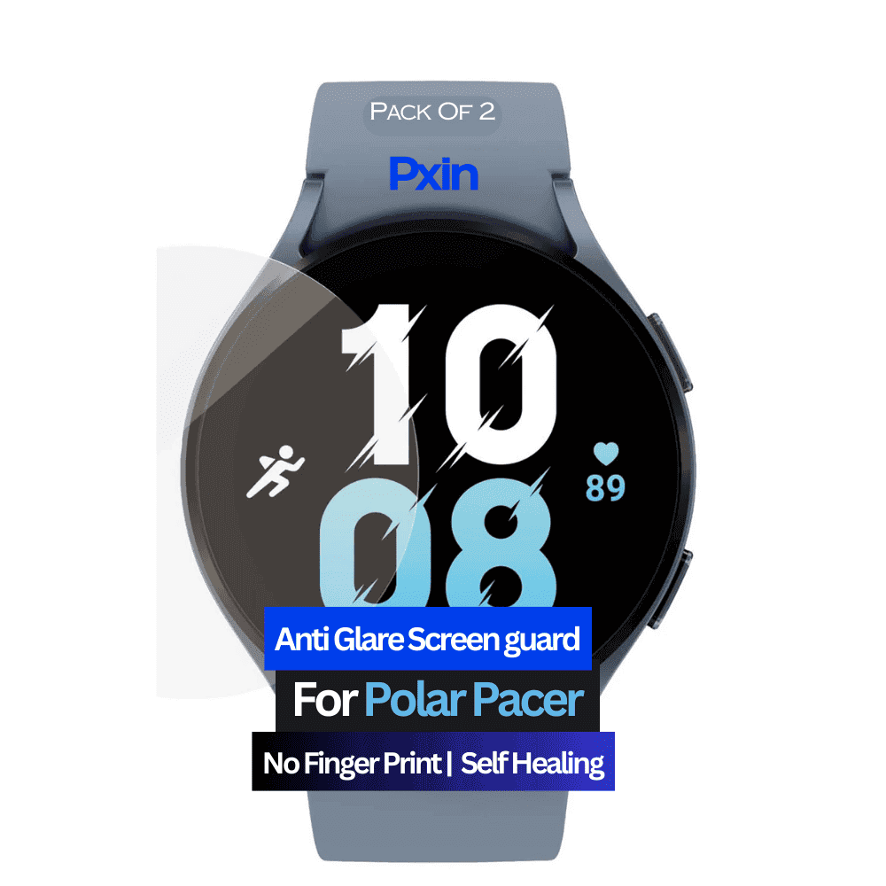 Anti-Glare Screen Guard for Polar Pacer Smartwatch