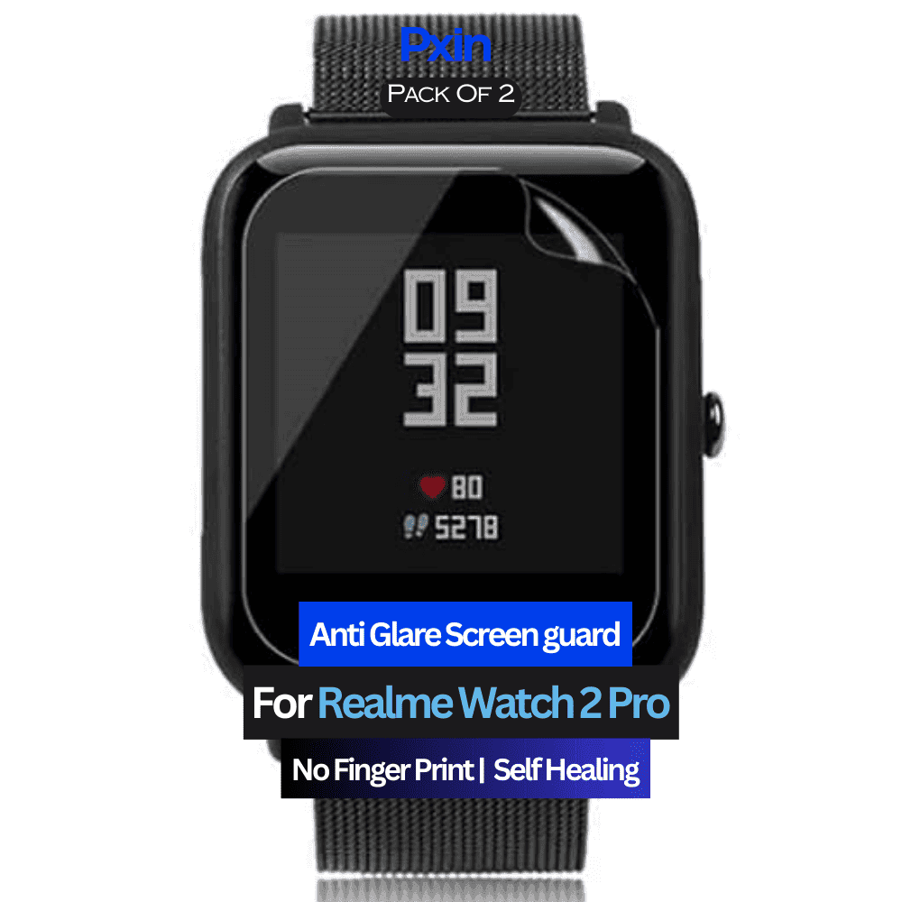 Anti-Glare Screen Guard for Realme Watch 2 Pro Smartwatch