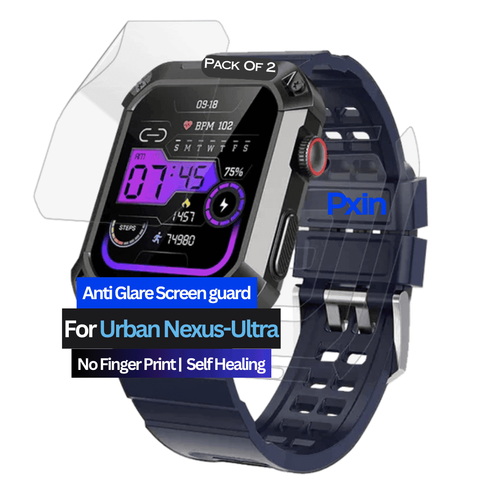 Anti-Glare Screen Guard for Urban Nexus-Ultra Smartwatch