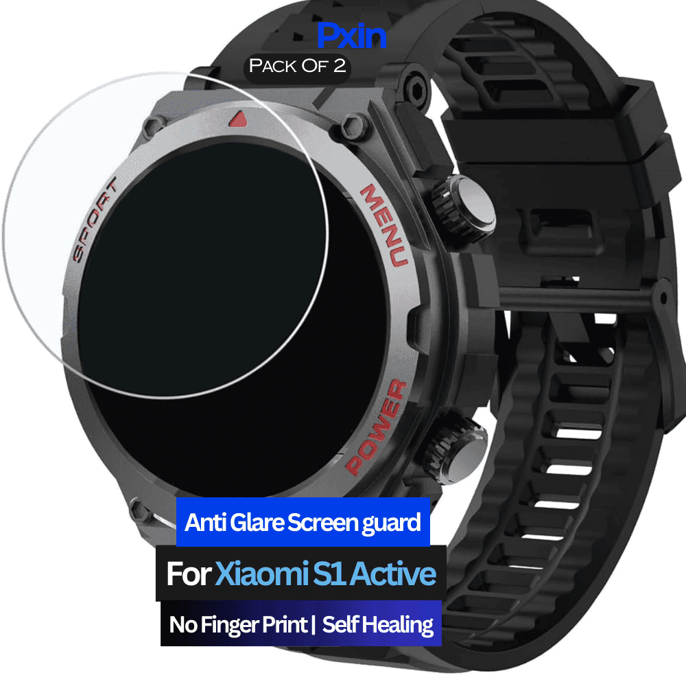 Anti-Glare Screen Guard for Xiaomi S1 Active Smartwatch