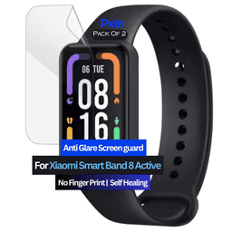 Anti-Glare Screen Guard for Xiaomi Smart Band 8 Active Smartwatch