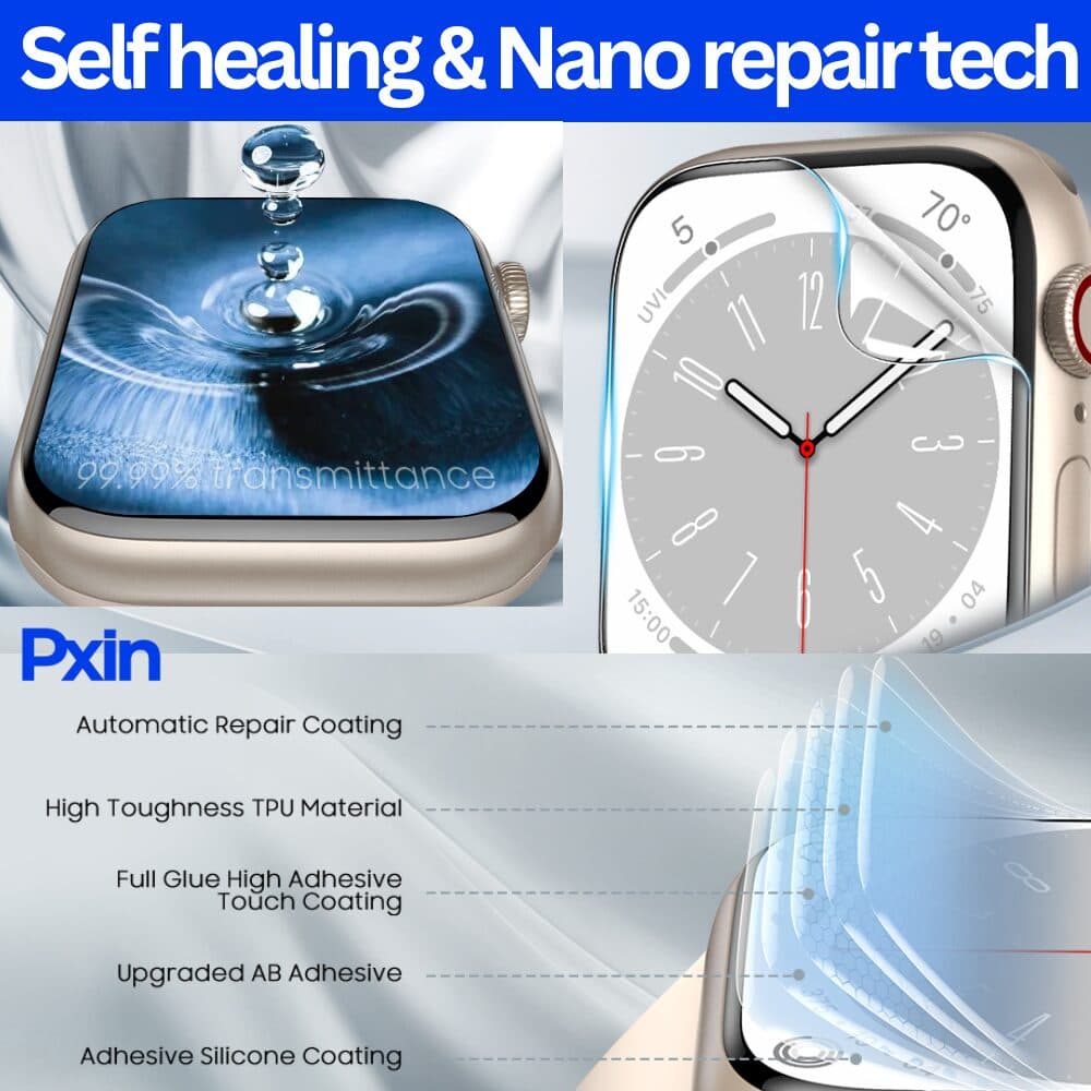 best anti glare smart watch screen protector