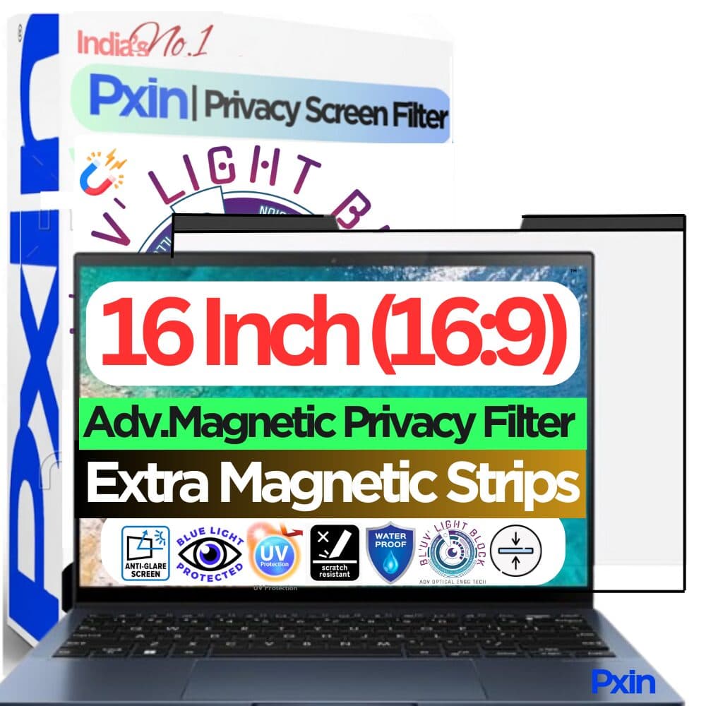 16 Inch (16:9) Magnetic Privacy Screen Filter