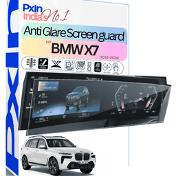 BMW X7 (2023–2024) antiglare screen guard