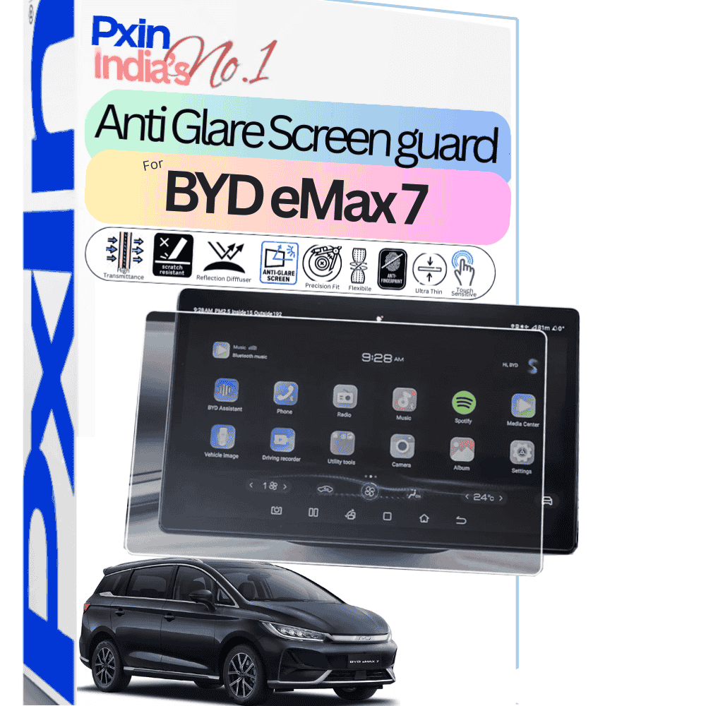 BYD eMax 7 antiglare screen guard