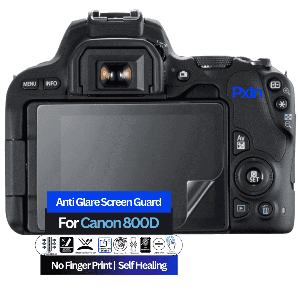 Anti-Glare Screen Guard for Canon 800D Camera