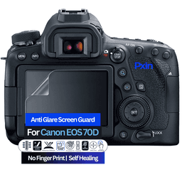 Anti-Glare Screen Guard for Canon EOS 70D Camera