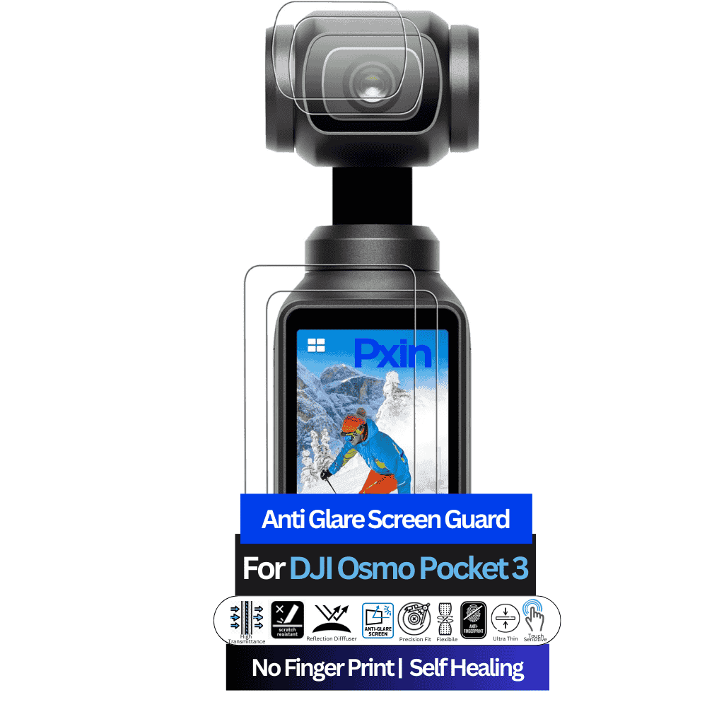 Anti-Glare Screen Guard for DJI Osmo Pocket 3 Camera